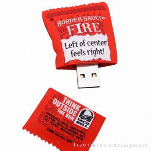 USB Drives, Candy Like, 128MB-64GB Capacities, Logo Design, Soft PVC, 5 Years Warranty, USB 2.0
